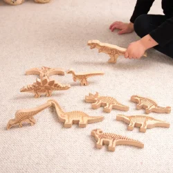 Dinosaurverden med dinosaurer