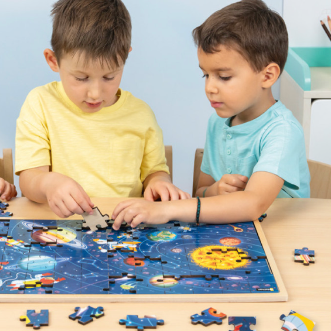 XL puslespill - Verdensrommet